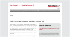 Desktop Screenshot of codingstandard.com